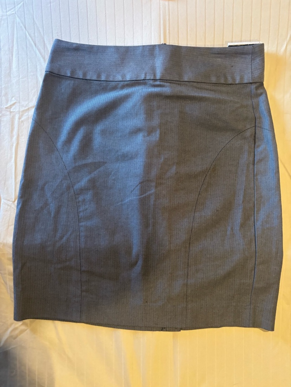 Banana Republic Charcoal Gray Pencil Skirt